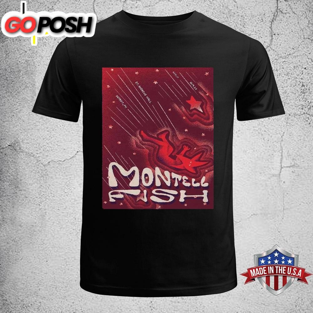 Montell Fish On Oct 19 2024 In Detroit MI Tour Unisex T-Shirt