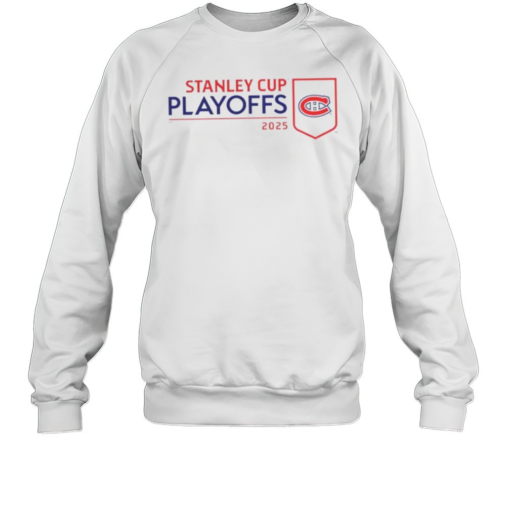 Montreal Canadiens 2025 Stanley Cup Playoffs Logo Shirt