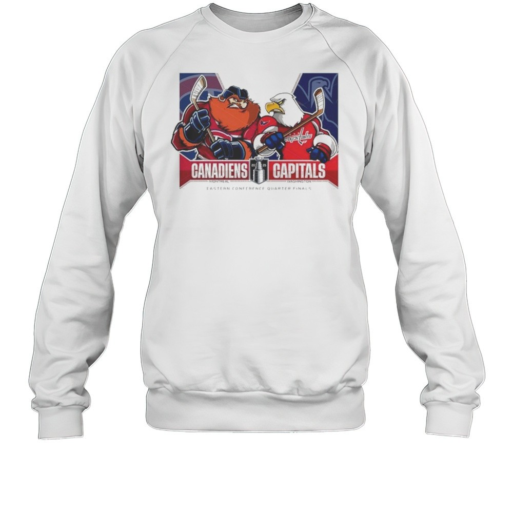 Montreal Canadiens Vs Washington Capitals 2025 Eastern Conference Quarter Finals Shirt