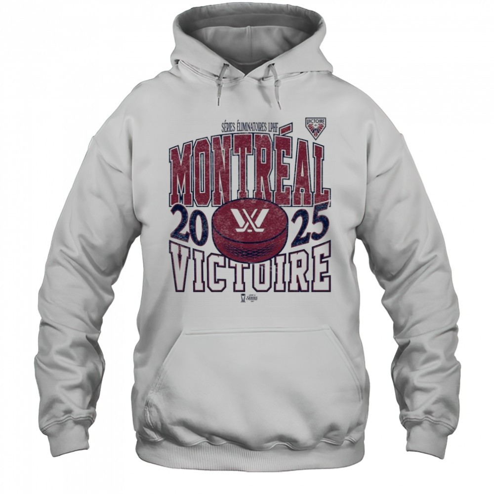 Montreal Victoire Adult Stadium Essentials Playoffs City Revolution 25 Urban Shirt