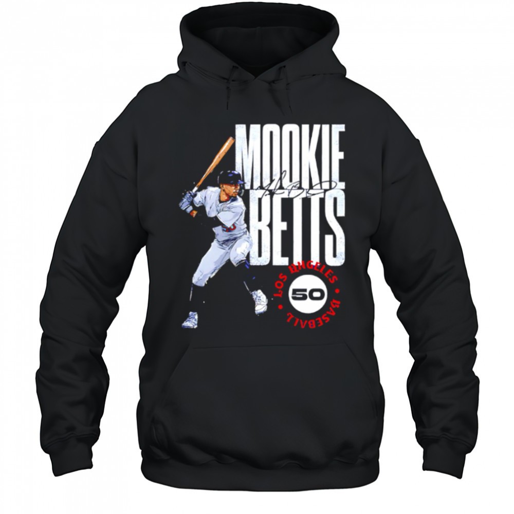 Mookie Betts Los Angeles Dodgers Stamp signature player shirt