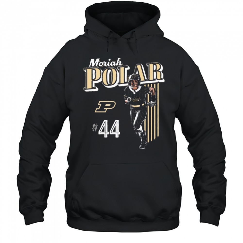 Moriah Polar 44 Purdue Boilermakers Softball NCAA Division I Illustrated t-shirt