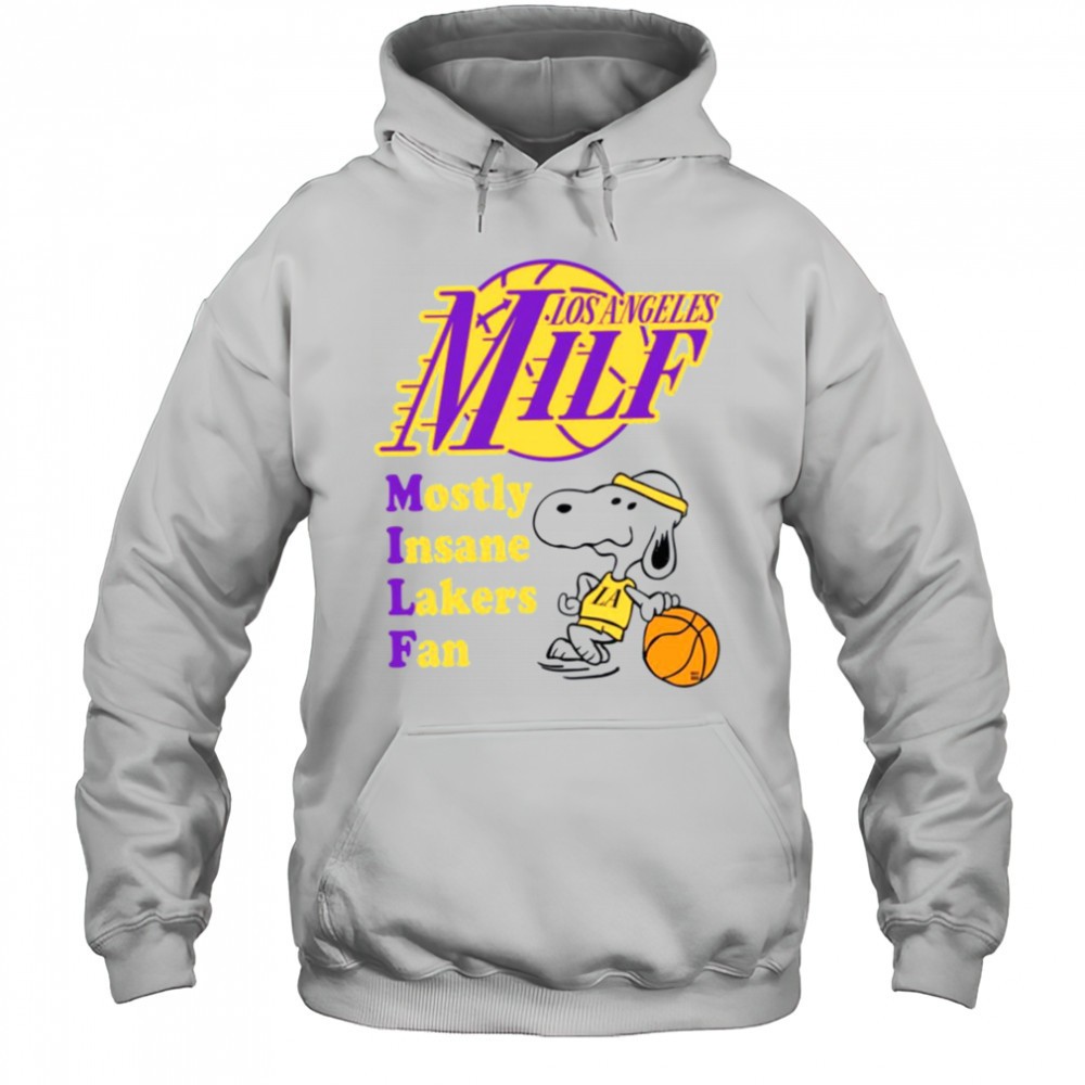 Mostly Insane Lakers Fan T shirt