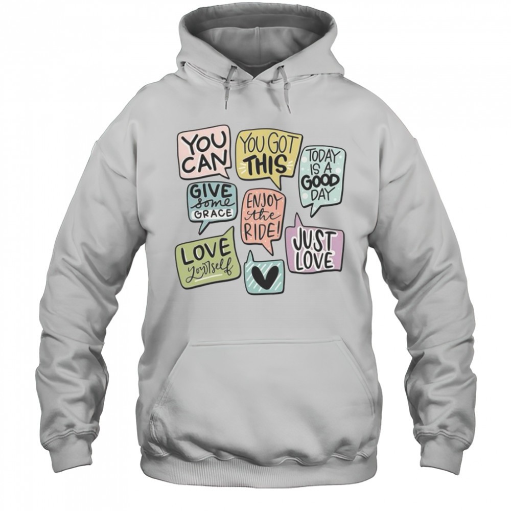 Motivational Speech Bubbles T-Shirt