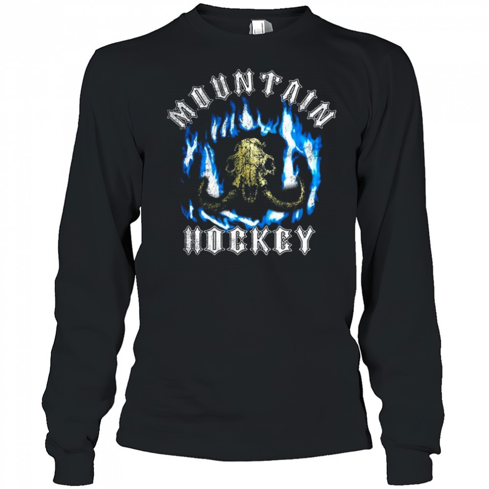 mountain-hockey-mammoth-skull-with-horns-in-blue-flames-shirt-hicx2mlt Mountain hockey mammoth skull with horns in blue flames shirt