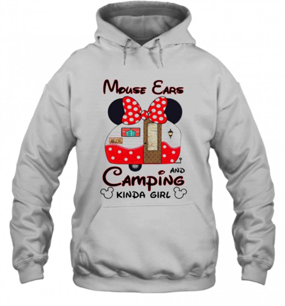 Mouse Ears Camping Kinda Girl T-Shirt