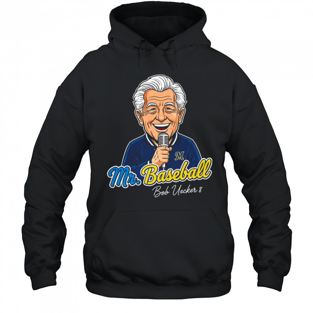 Mr Baseball Bob Uecker Milwaukee Brewers MLB shirt