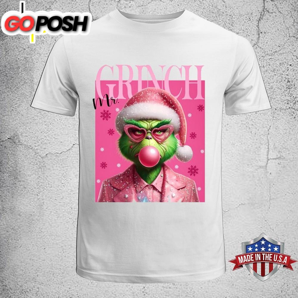 Mr Grinch Merry Christmas Unisex T-Shirt