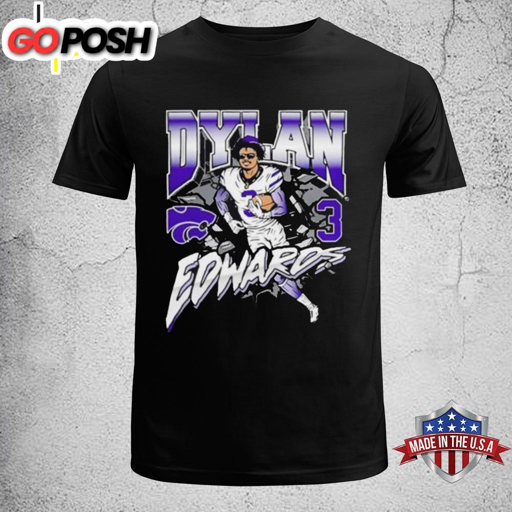 Mr. Joe L. Hall Jr. Dylan Edwards 3 Kansas State Wildcats Unisex T-Shirt
