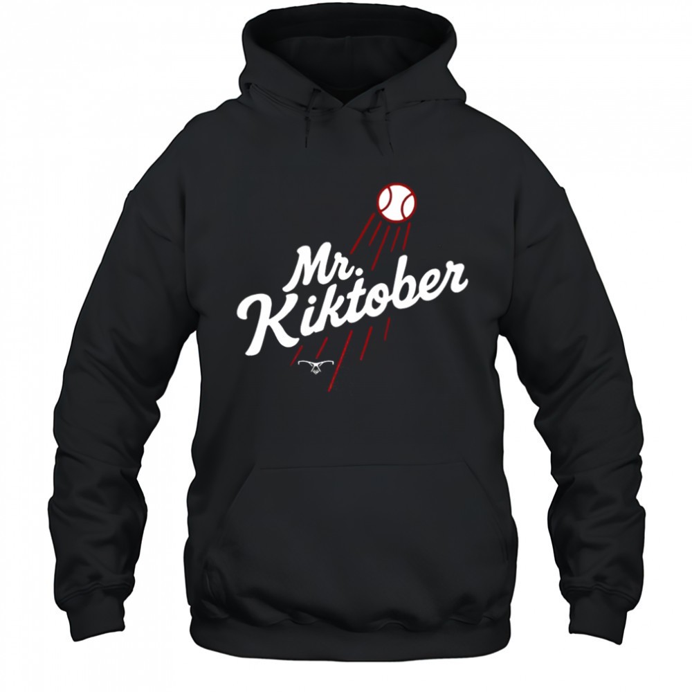 Mr. Kiktober Los Angeles Dodgers baseball The Clutch Season shirt
