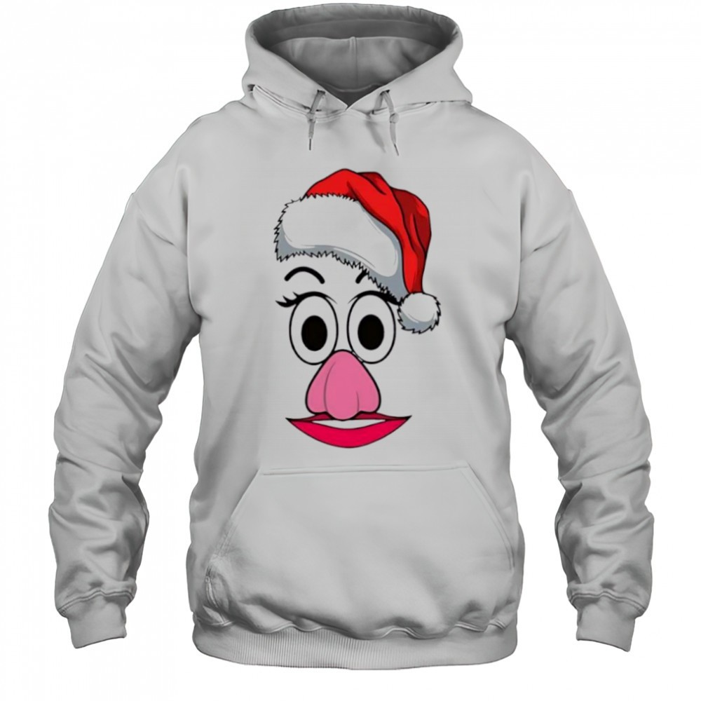 Mrs Potato Head Style Christmas T-shirt