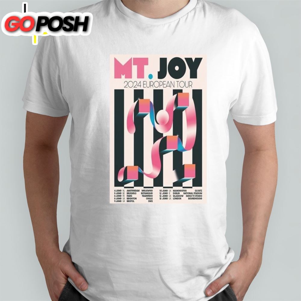 Mt.Joy 2025 European Tour T-Shirt