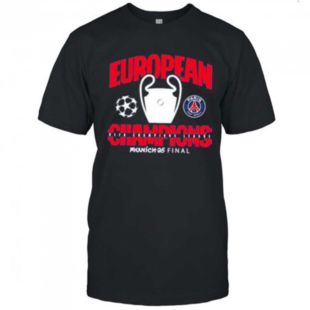munich-25-final-psg-ucl-champions-2025-european-champions-graphic-t-shirt-8842bhpm Munich 25 Final PSG UCL Champions 2025 European Champions Graphic T-Shirt