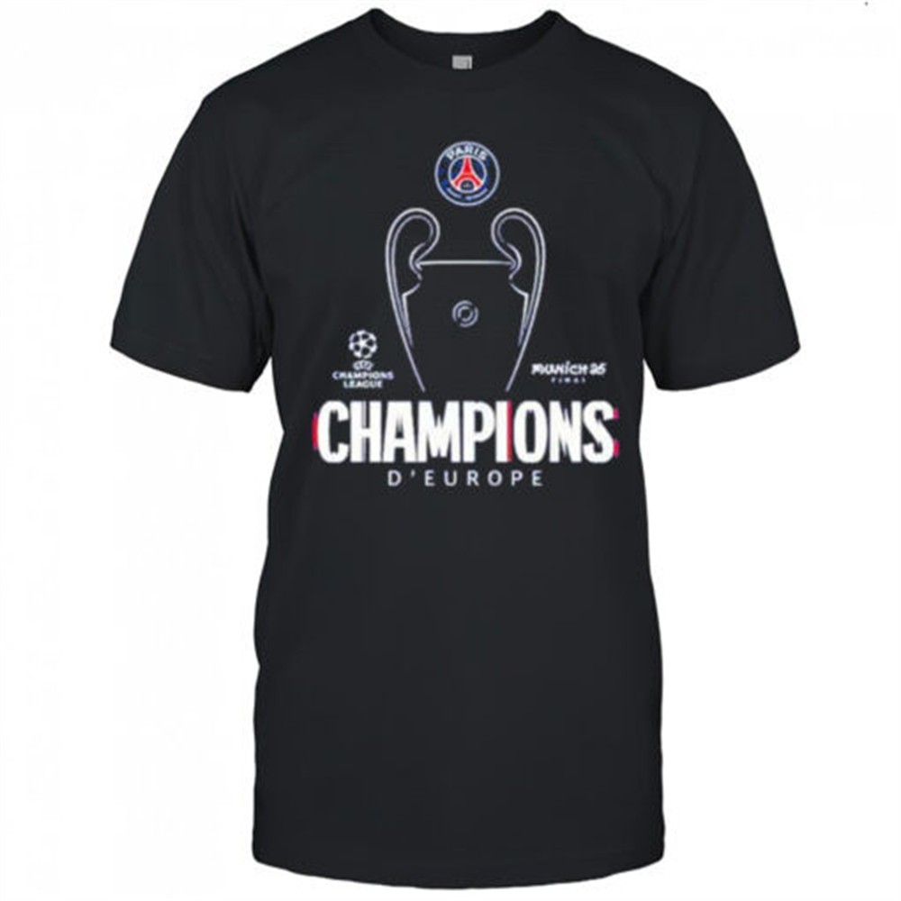 munich-25-final-psg-ucl-champions-2025-trophy-outline-graphic-t-shirt-go3sl3m4 Munich 25 Final PSG UCL Champions 2025 Trophy Outline Graphic T-Shirt