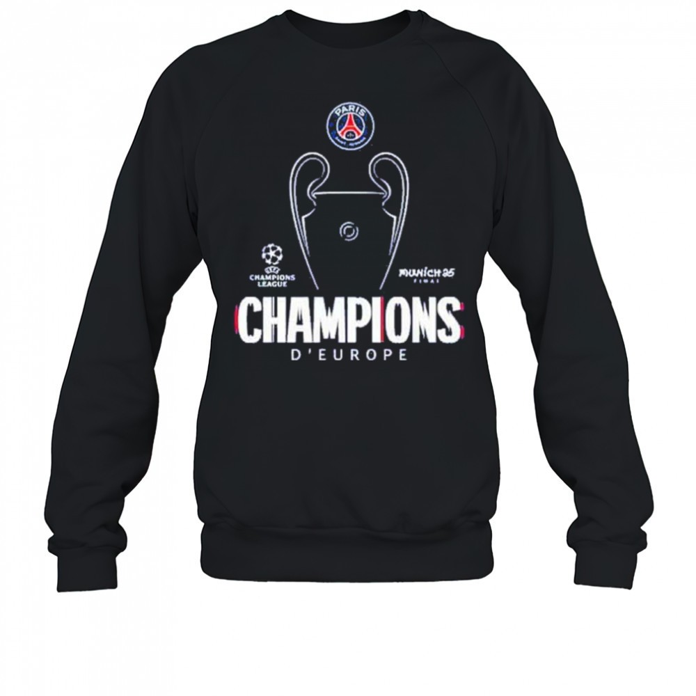 munich-25-final-psg-ucl-champions-2025-trophy-outline-graphic-t-shirt-go3sl3m4 Munich 25 Final PSG UCL Champions 2025 Trophy Outline Graphic T-Shirt