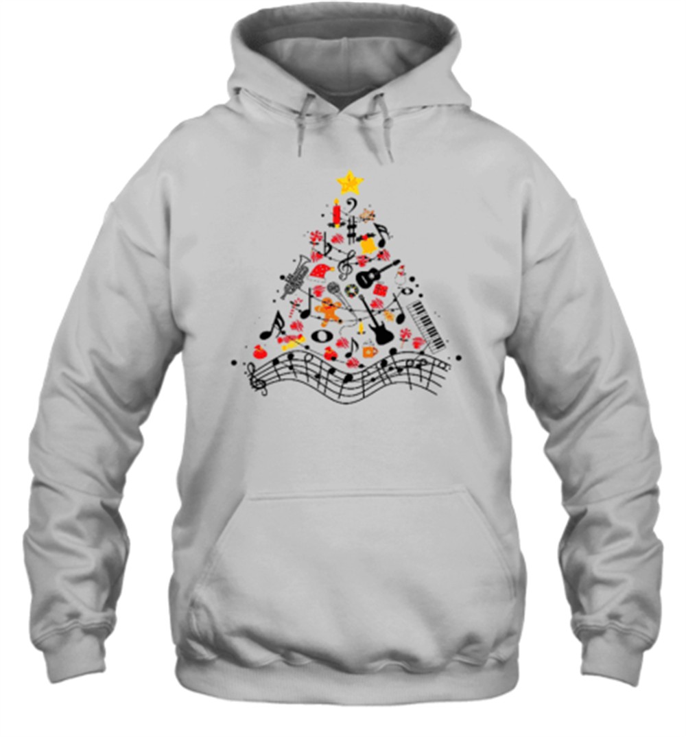 Musical Christmas Tree Teacher T-Shirt