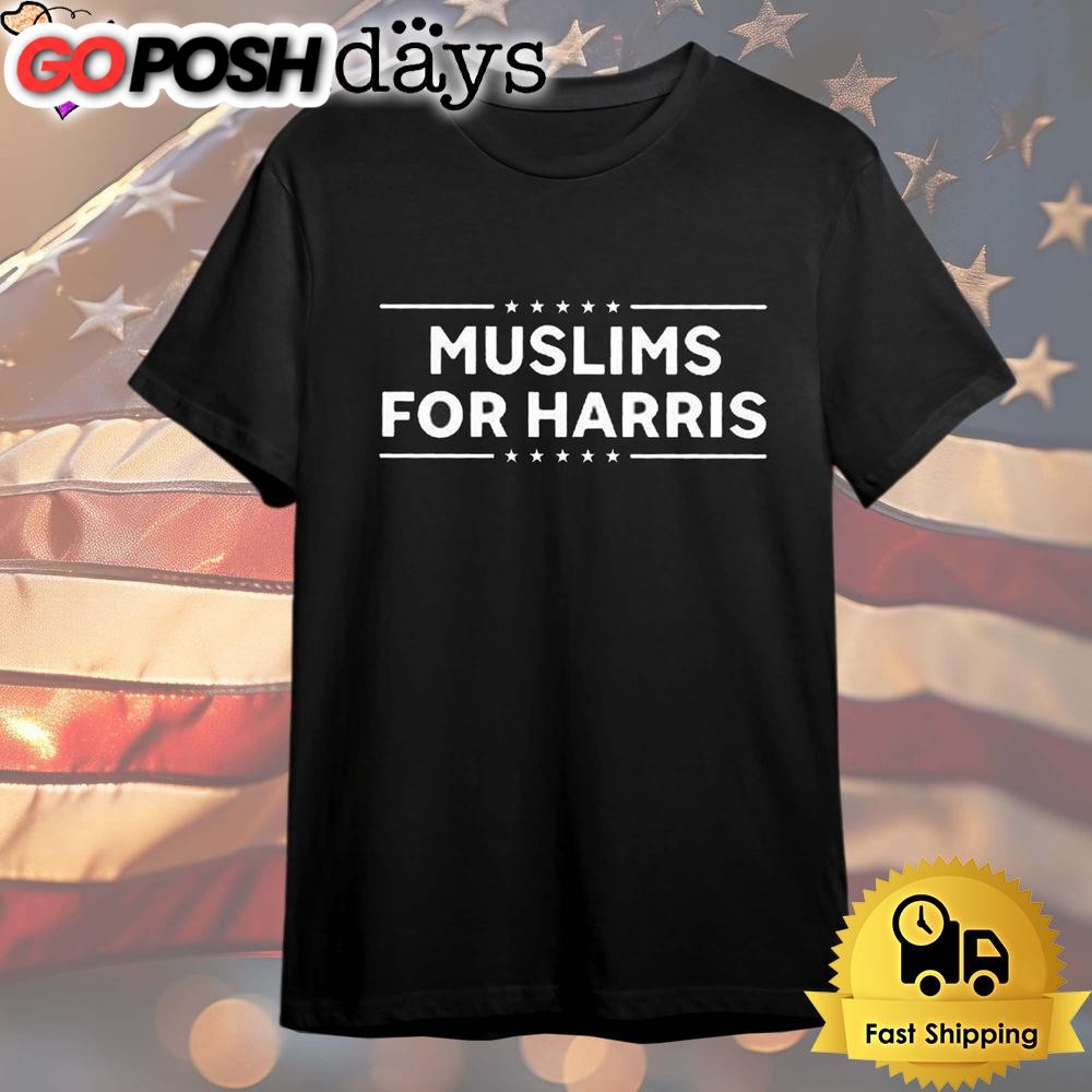 Muslims For Harris 2024 T Shirt
