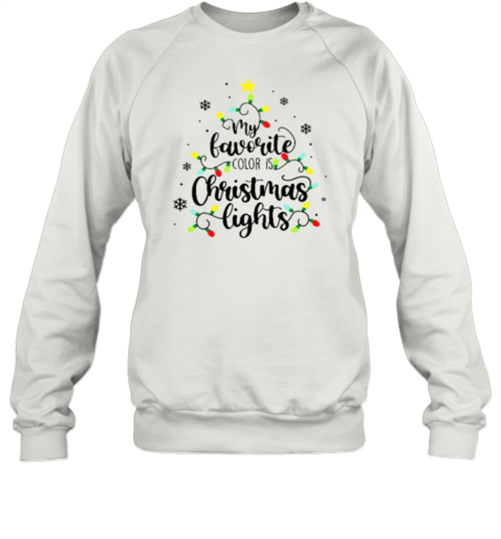 my-favorite-color-is-christmas-lights-teacher-t-shirt-9qpp3rj9 My Favorite Color Is Christmas Lights Teacher T-Shirt