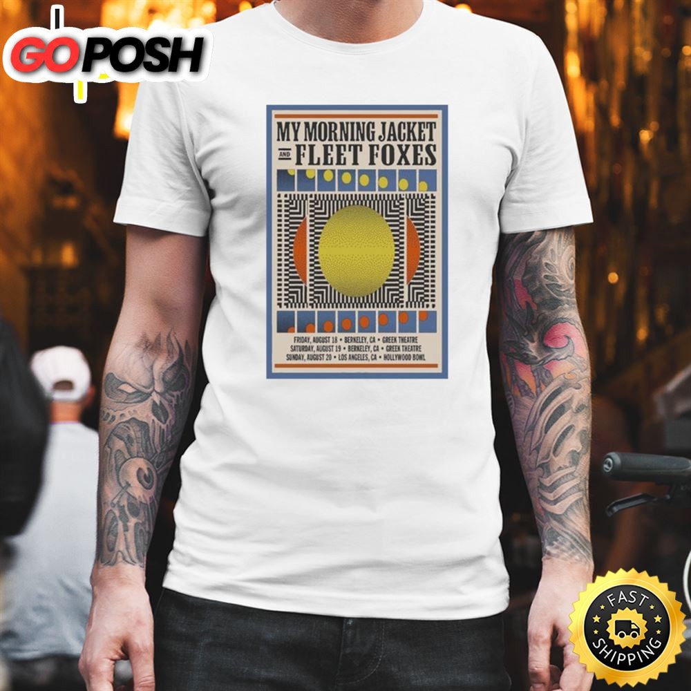 My Morning Jacket & Fleet Foxes Tour 2025 T-shirt