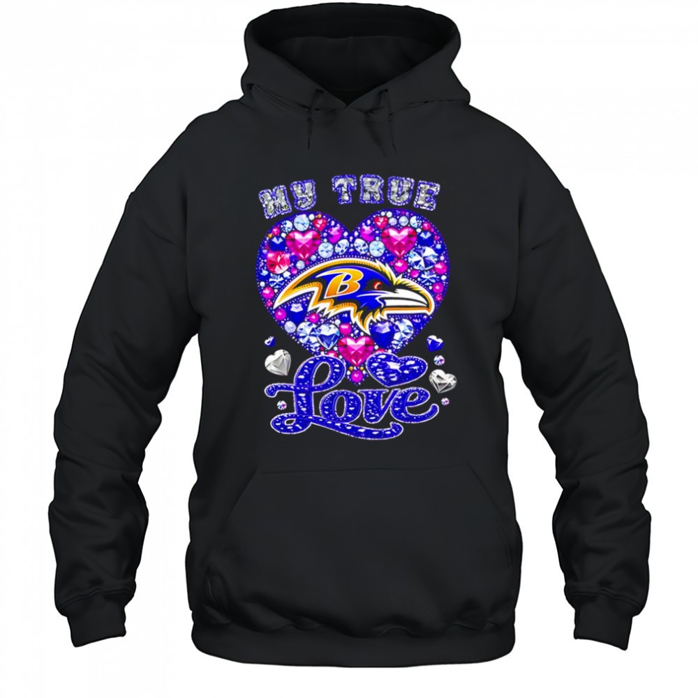 My True Love Baltimore Ravens twinkle shirt