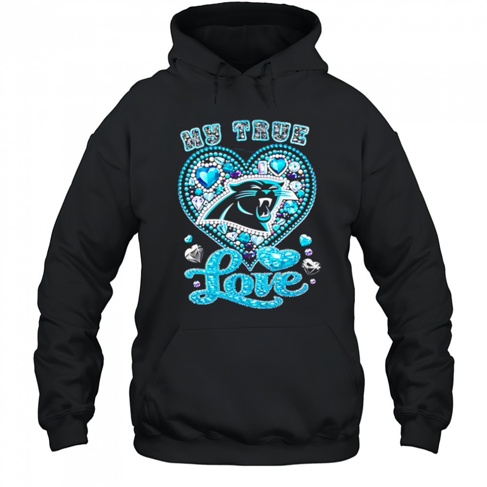 My True Love Carolina Panthers twinkle shirt
