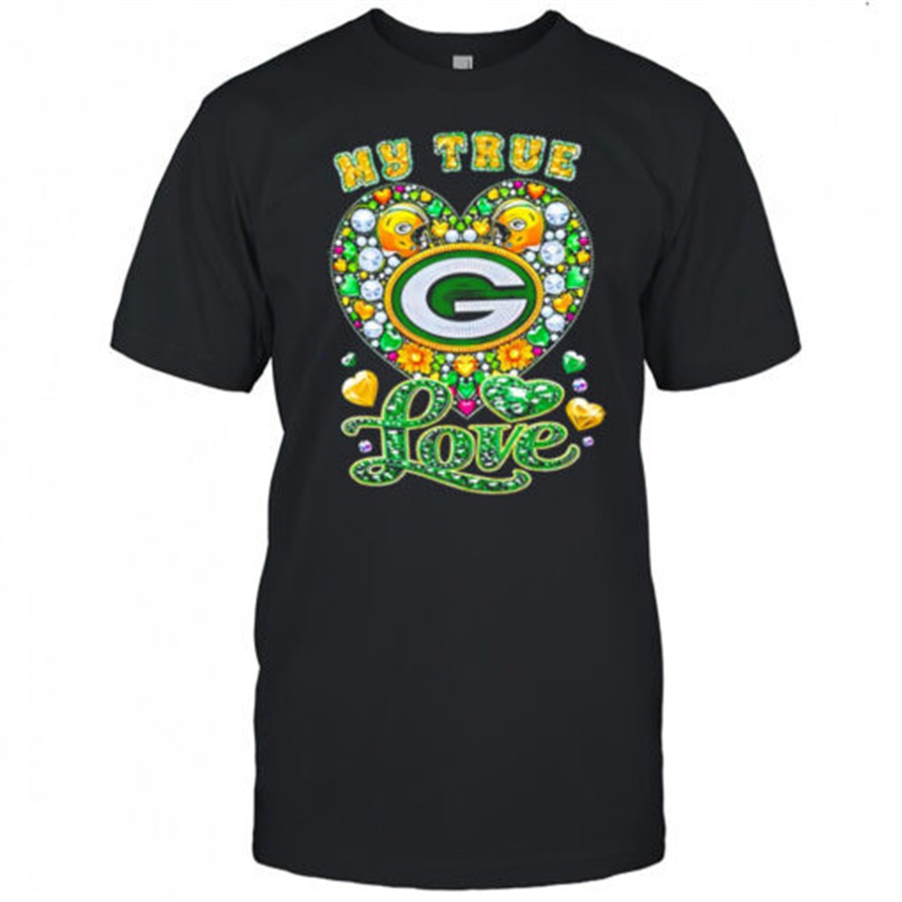 my-true-love-green-bay-packers-twinkle-shirt-mj26lywq My True Love Green Bay Packers twinkle shirt
