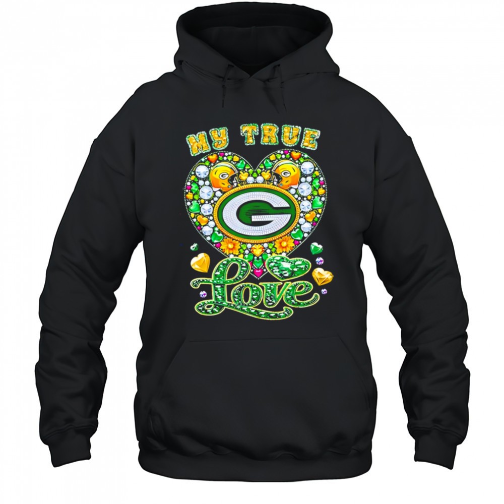 My True Love Green Bay Packers twinkle shirt