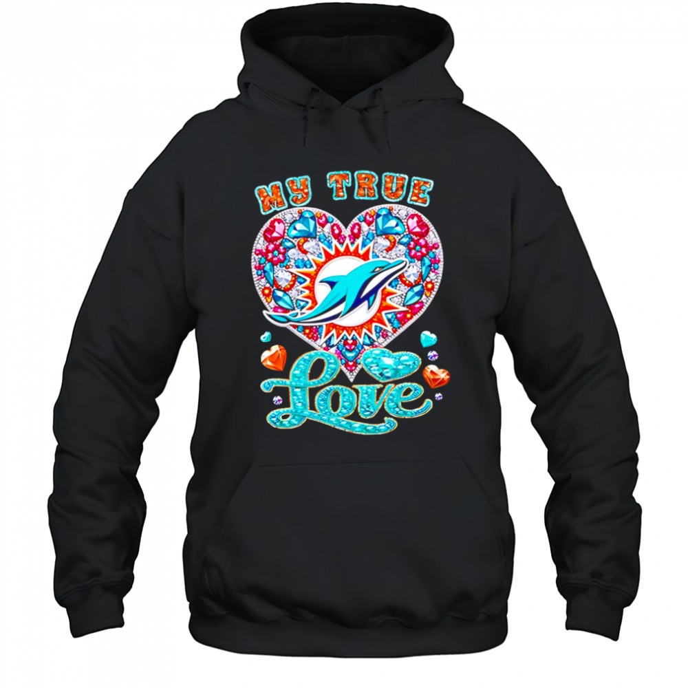 My True Love Miami Dolphins twinkle shirt
