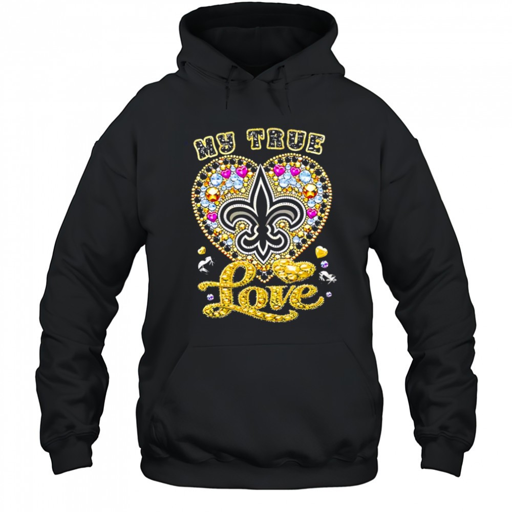 My True Love New Orleans Saints twinkle shirt