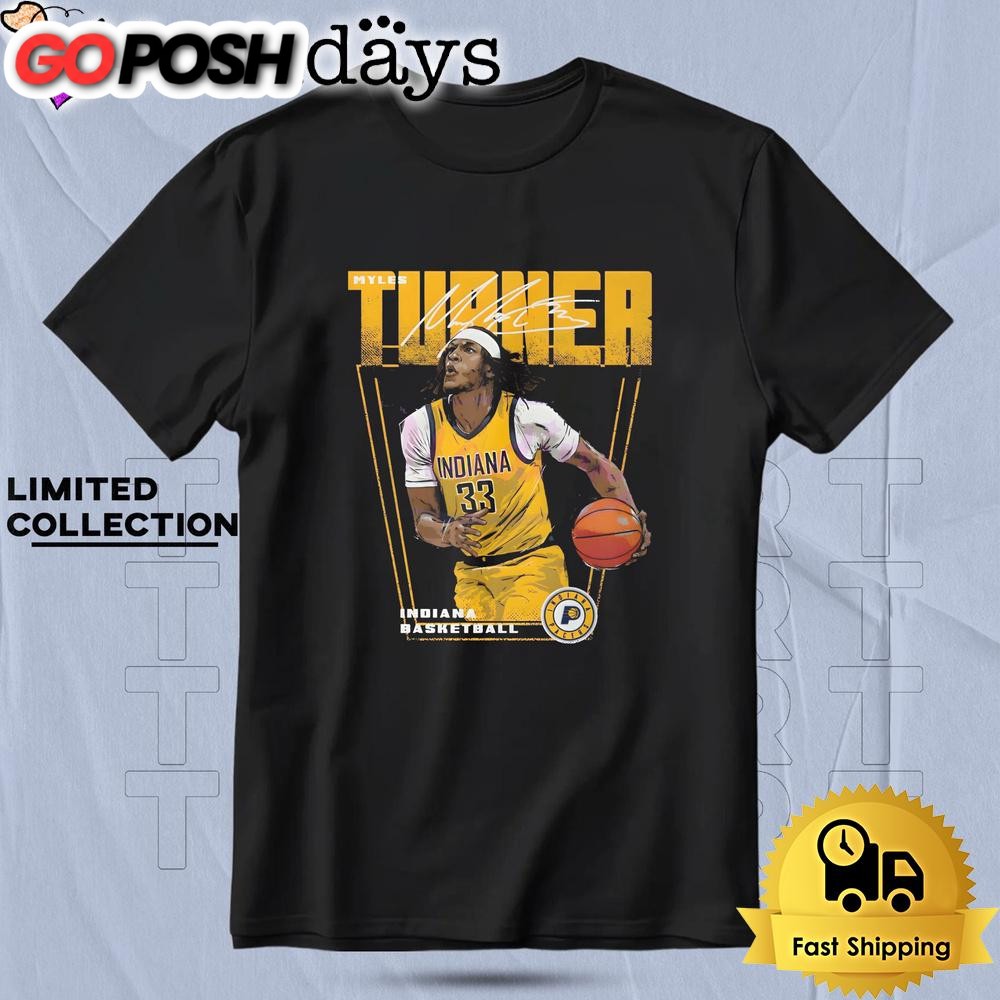 Myles Turner Indiana Pacers Premiere Basketball T Shirt