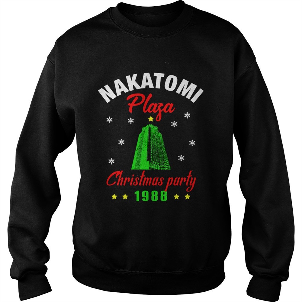 Nakatomi Plaza Christmas Party 1988 Ugly Christmas 2025 shirt