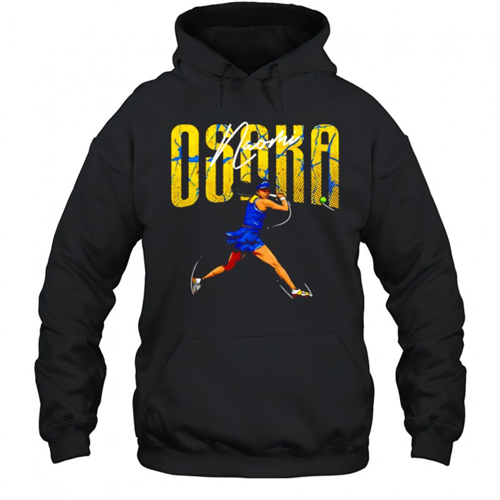 Naomi Osaka Tennis player name sinature shirt