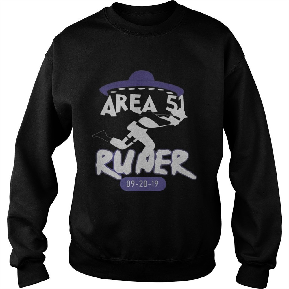 Naruto Alien Area 51 Runners Shirt