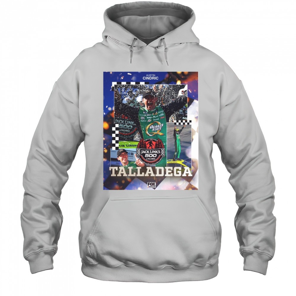 NASCAR Austin Cindric Scores His Third Career Cup Series Jack Links 500 At Talladega Poster t-shirt