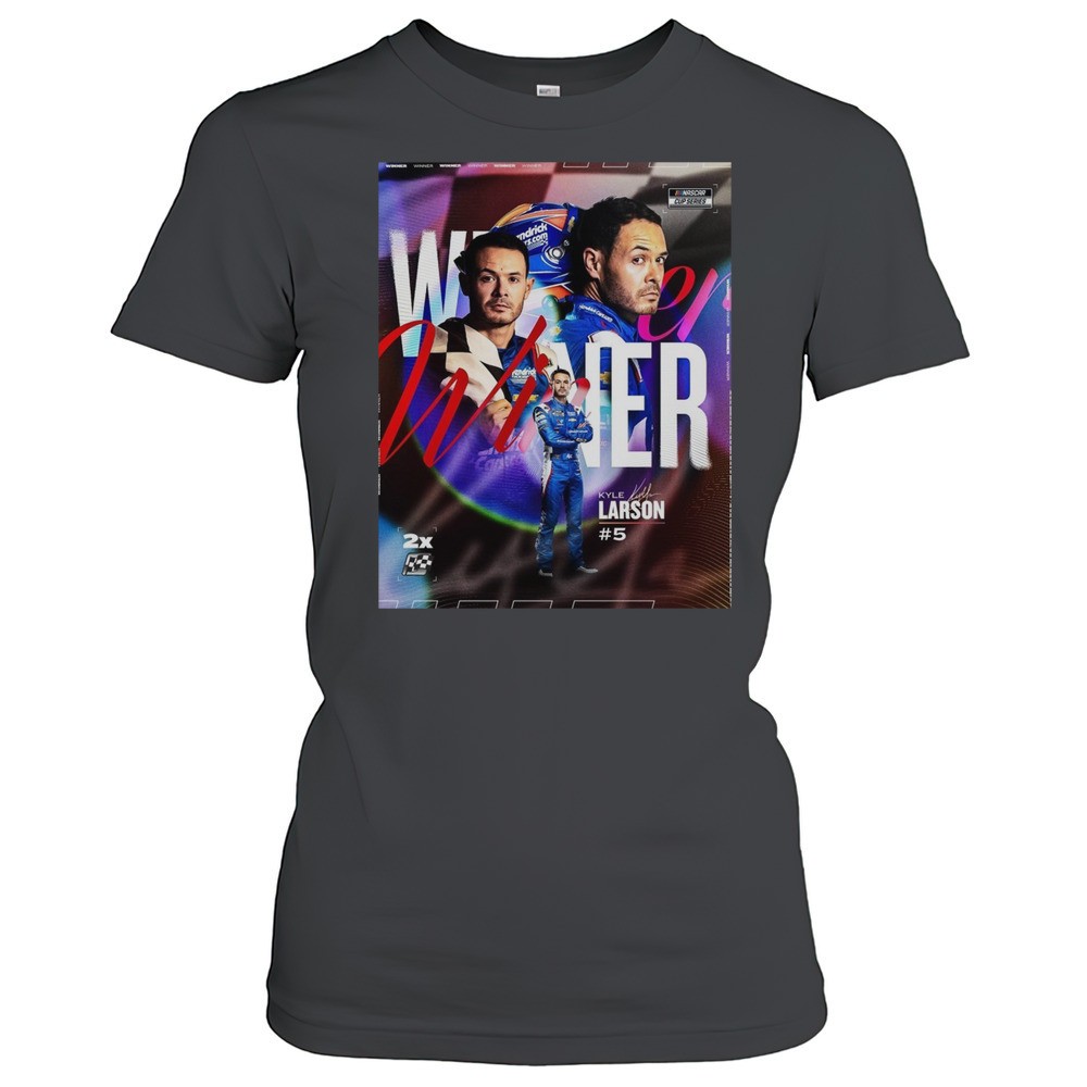 nascar-bristol-motor-speedway-winner-again-kyle-larson-wins-in-thunder-valley-si-fu9jaucg NASCAR Bristol Motor Speedway Winner Again Kyle Larson Wins In Thunder Valley Signature Poster T-shirt