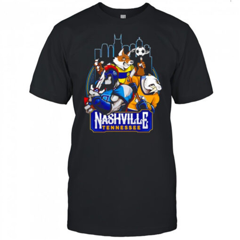 nashville-tennessee-sports-mascot-shirt-dlv1leuq Nashville Tennessee sports mascot shirt