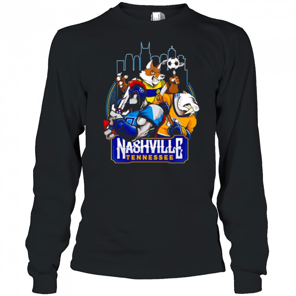 nashville-tennessee-sports-mascot-shirt-dlv1leuq Nashville Tennessee sports mascot shirt