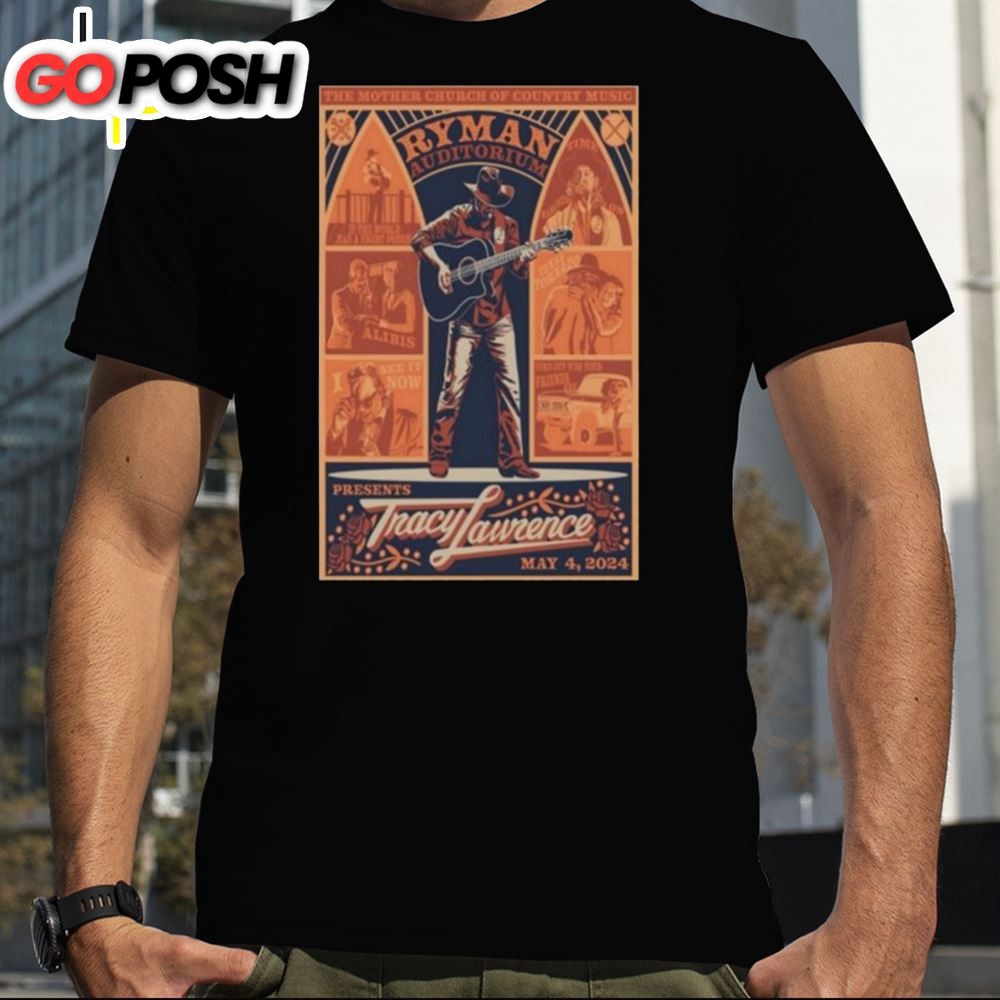 Nashville TN May 4 2025 Tracy Lawrence Tour T Shirt