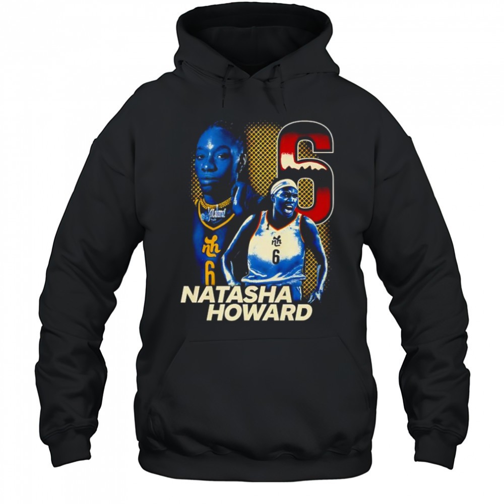 Natasha Howard Indiana Fever number 6 graphic shirt
