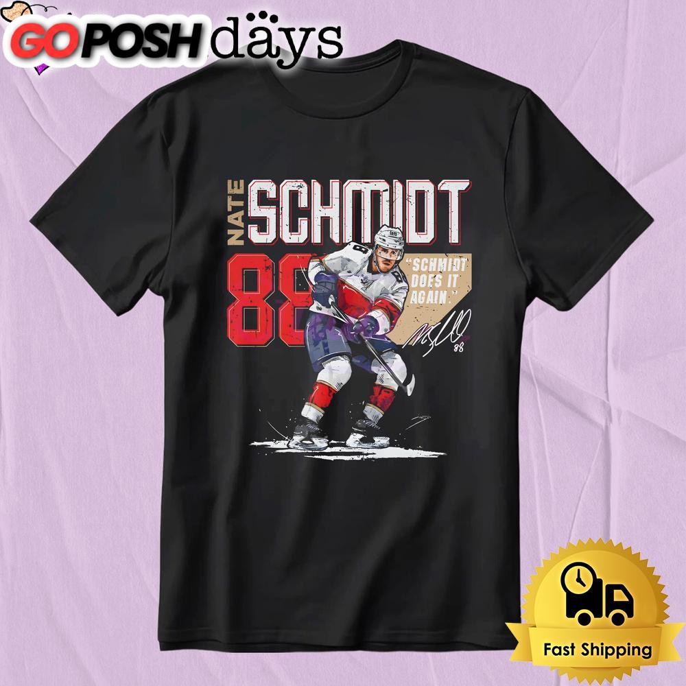 Nate Schmidt Florida Panthers Does It Again Hockey T Shirt