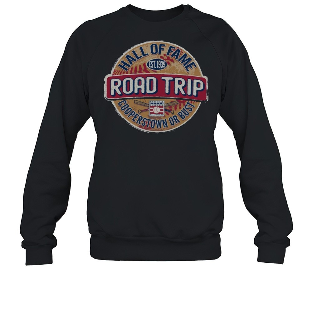 National Baseball Hall Of Fame Est 1939 Road Trip Cooperstown Or Bust Vintage T-shirt