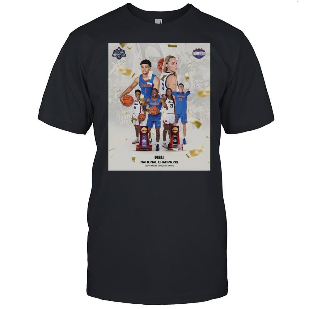 national-champions-uconn-huskies-ncaa-womens-basketball-and-florida-gators-mens-3sg8mfgz National Champions Uconn Huskies NCAA Womens Basketball And Florida Gators Mens Basketball 2025 T-shirt