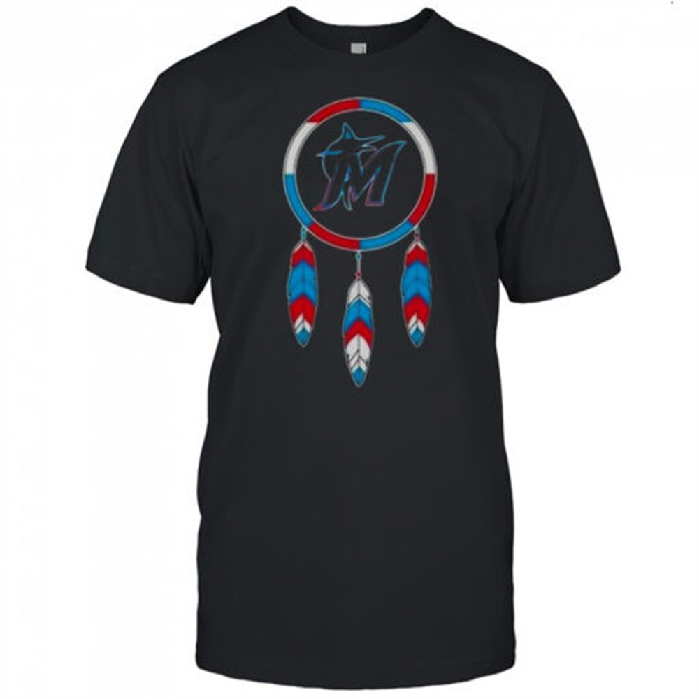 native-american-indians-x-miami-marlins-baseball-t-shirt-fql6vydd Native American Indians X Miami Marlins Baseball T-Shirt