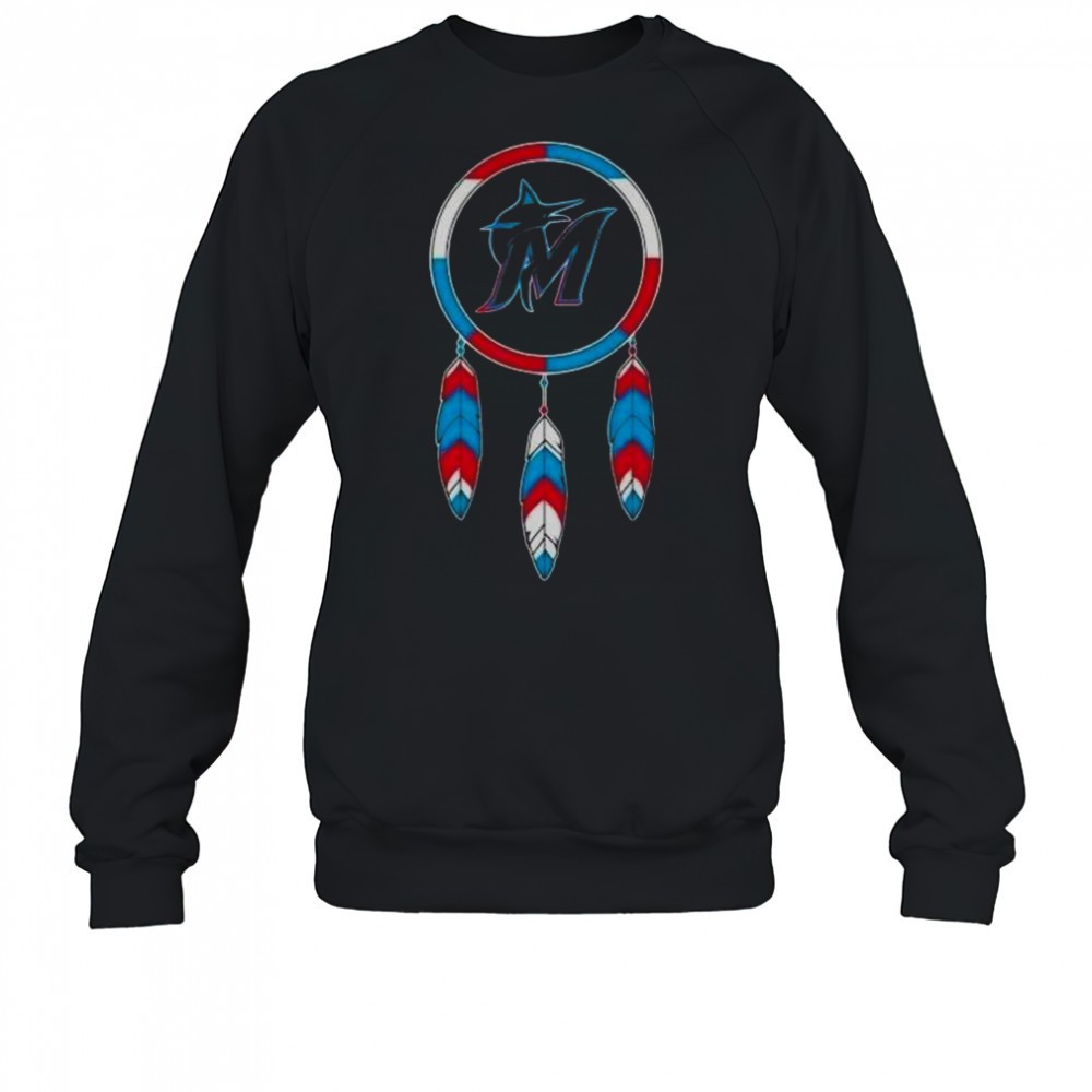 native-american-indians-x-miami-marlins-baseball-t-shirt-fql6vydd Native American Indians X Miami Marlins Baseball T-Shirt