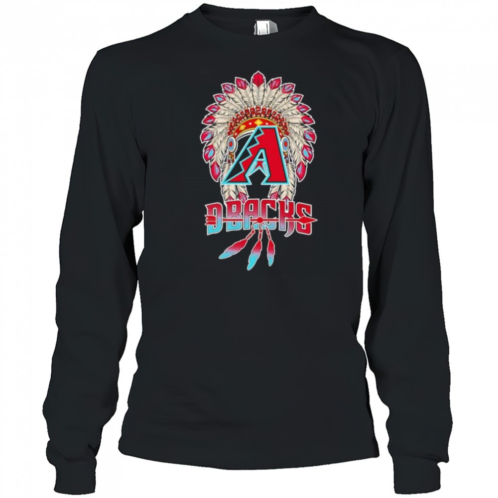 native-chief-headdress-arizona-diamondbacks-shirt-cuw57t6i Native Chief headdress Arizona Diamondbacks shirt