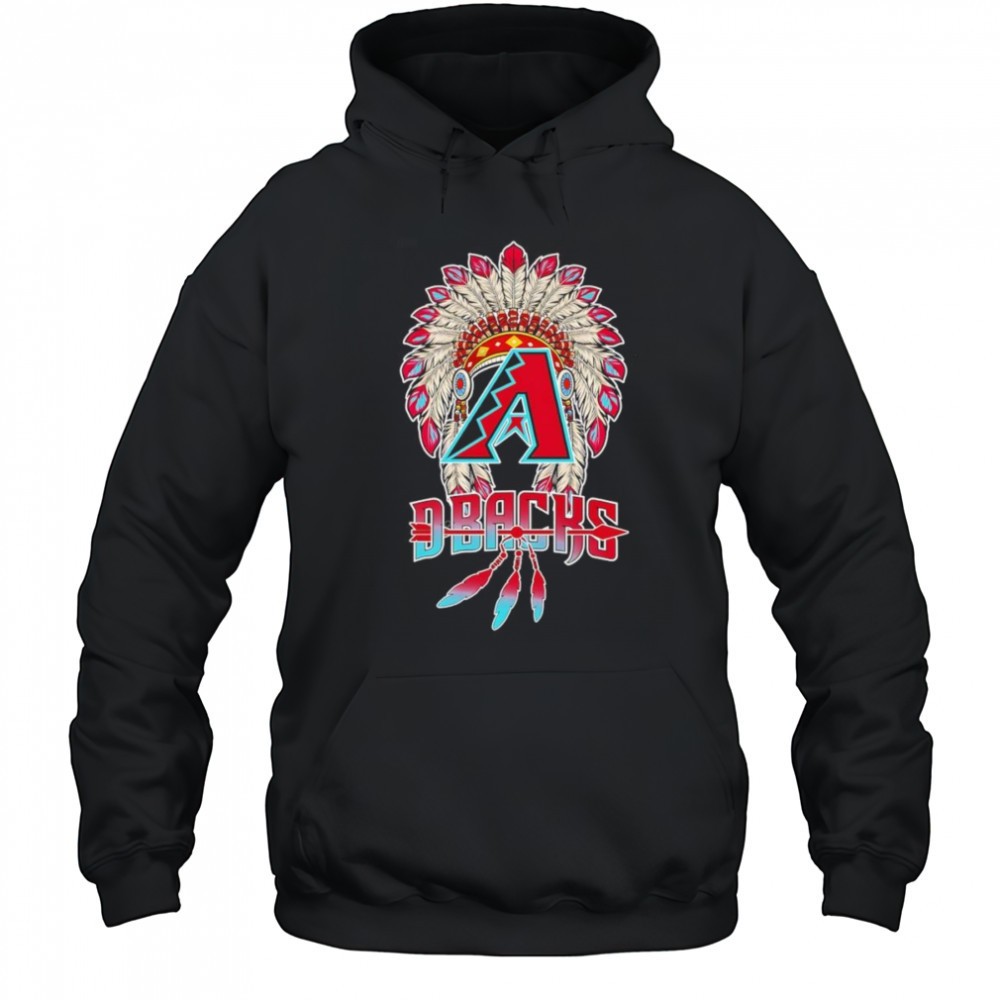 Native Chief headdress Arizona Diamondbacks shirt