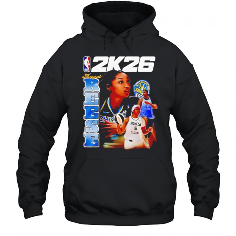 NBA 2K26 Angel Reese Chicago Sky Basketball Fan shirt