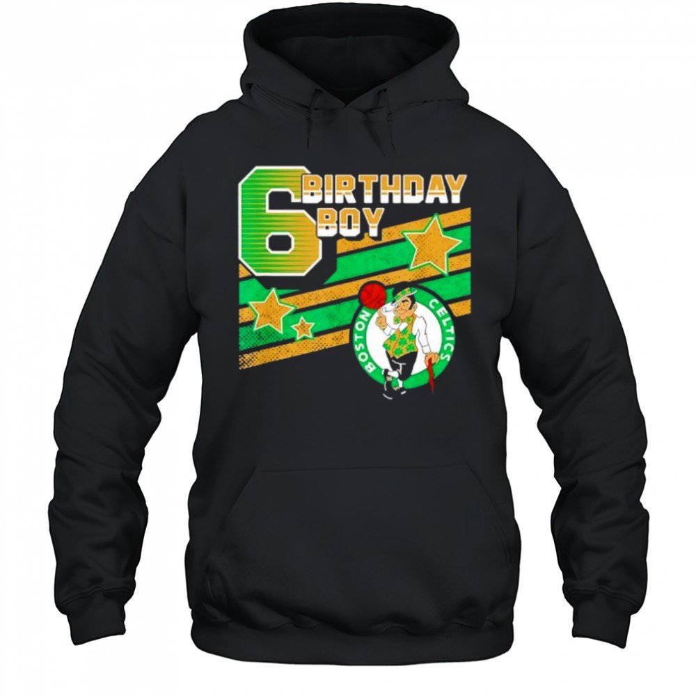 NBA Boston Celtics 6th Birthday Boy shirt