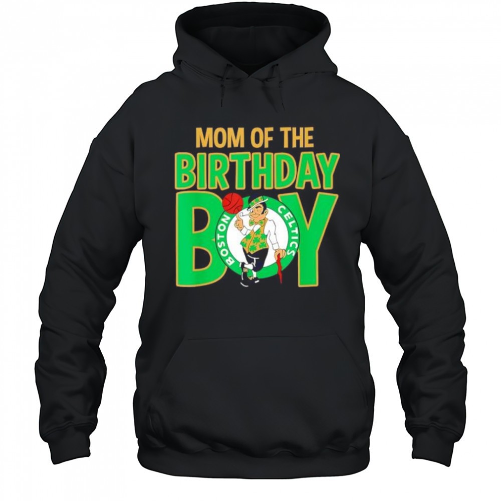 NBA Boston Celtics Mom Of The Birthday Boy shirt