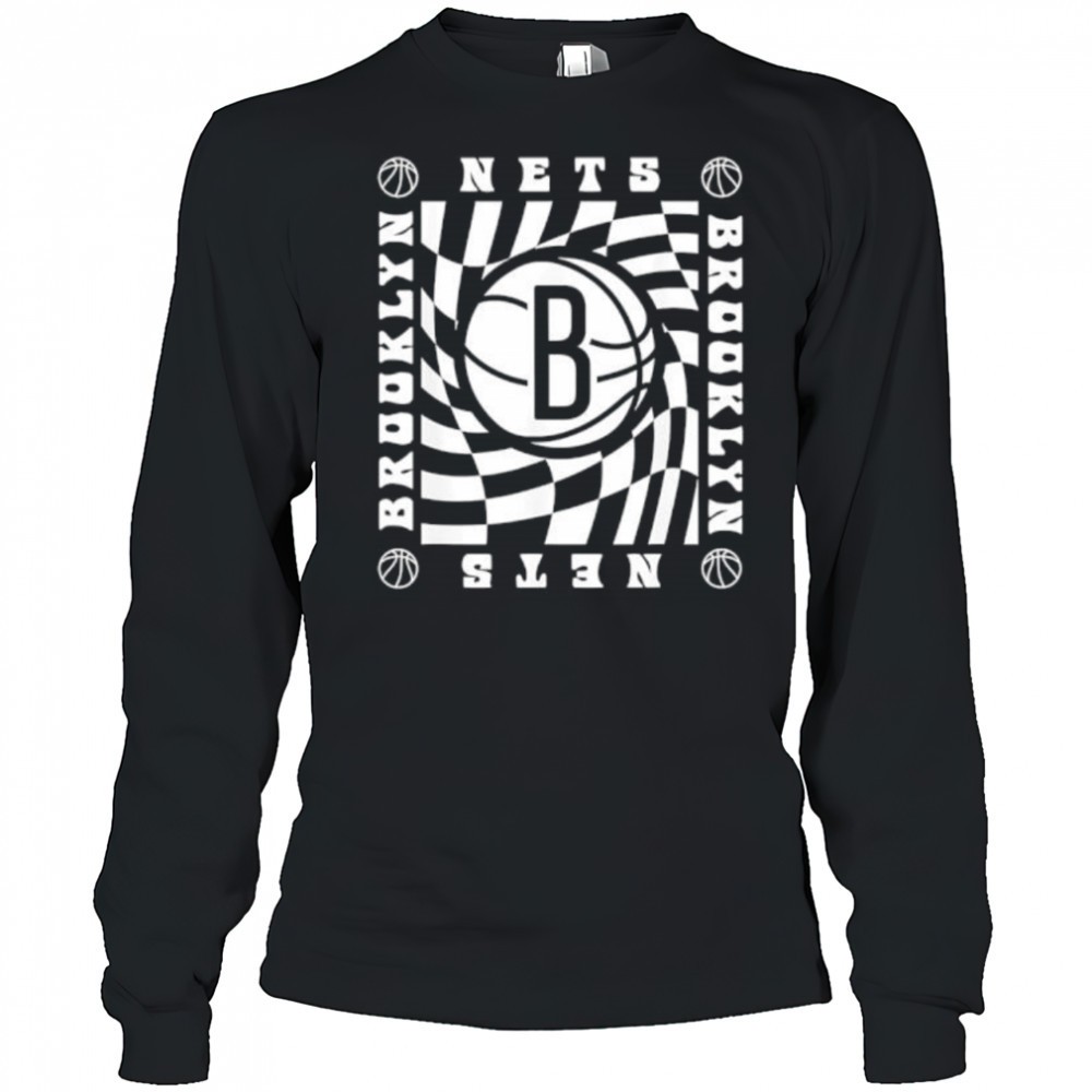 nba-brooklyn-nets-retro-checkerboard-wave-shirt-3059q8gk NBA Brooklyn Nets Retro Checkerboard Wave shirt